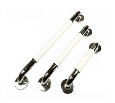 China 304 Stainless Steel ABS Anti-Corrosion Plastic Wire Drawing Bathroom Safety Grab Bar for sale