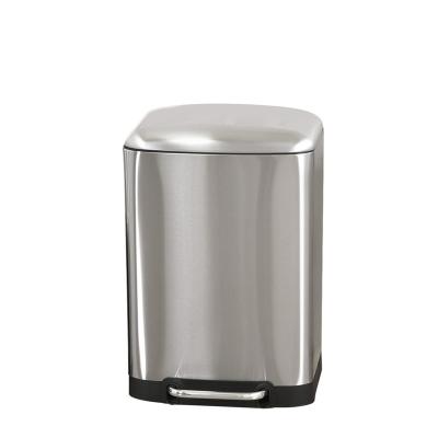 China 6L 12L 20L 30L Stainless Steel Hotel Room Kitchen Trash Bin and Office Viable Indoor Household and Bathroom Waterproof Waste for sale