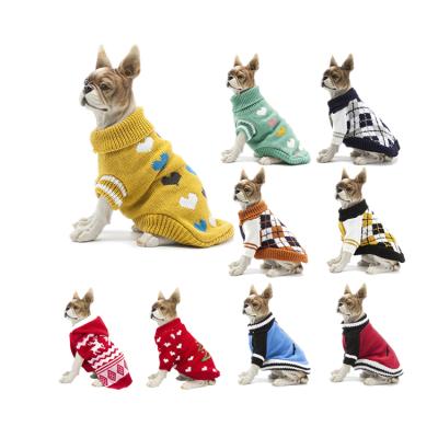 China TC-1 Dog Hoodie Sweater Cashmere Wool Turtle Neck Pet Clothes Dog Clothes Viable Pets Coat Sweater Knitting Jackets for sale