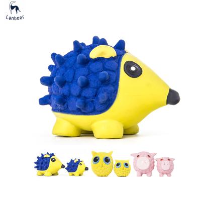 China Viable Sounding Toys Hedgehog Shape Pet Products Supplies Wholesale for sale