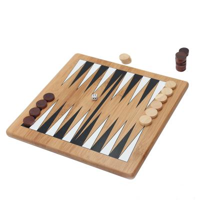 China Eco - Friendly Popular Wooden Table Games Backgammon Board Games Set for sale