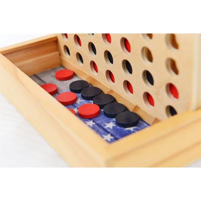 China Playing classic collapsible connect 4 in a row game for sale