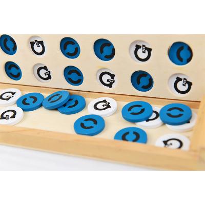 China Hot Sale Wooden Wooden Connect 4 In A Row Game for sale