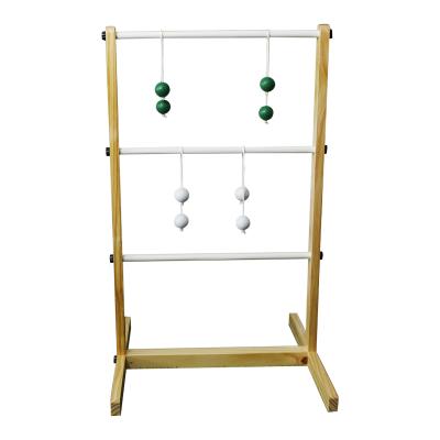 China Garden Playset Ladder Golf with Golf Ball Set and Outdoor Golf Bag for sale