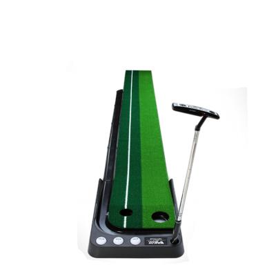 China Eco-friendly Indoor/Outdoor Golf Putting Green System Mat USA Training Green Grass Base for sale