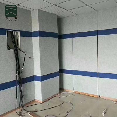 China TianGe Modern Factory Recycled Easy Install Decoration Acoustic Soundproof Polyester Pet Wall Acoustic Panel for sale