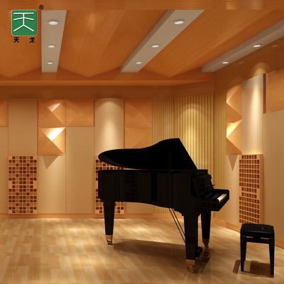 China TianGe Factory Recording Studio Modern Sound Diffuser QRD 3d Wall Wood Paneling Acoustic Panels For Home Theater for sale