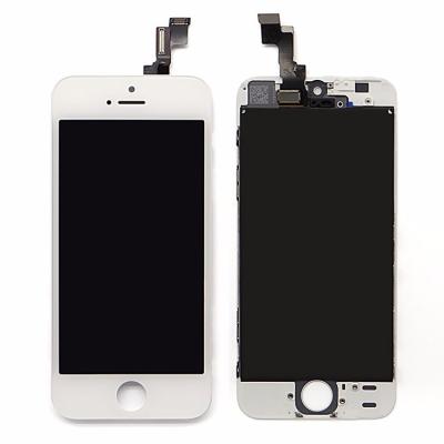 China White Color OEM Iphone 5S LCD Display 4.0 Inch For Replacing Damaged for sale