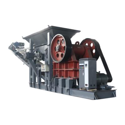 China Stone Crushing Portable Mini Stone Rock Crushing Machine Portable Mobile Low Price Diesel Jaw Crusher For Sale for sale