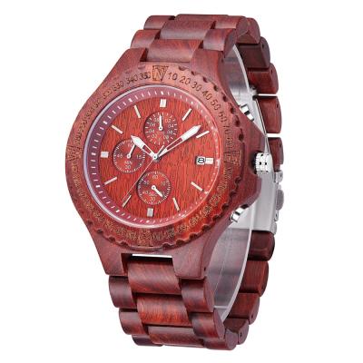 China Simple Design Dial Wooden Wrist Watch With Easy And Convenient Deal for sale