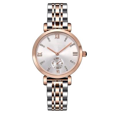 China OEM Zinc Alloy Quartz Watch Lady 5 Atm Water Resistant Watch for sale