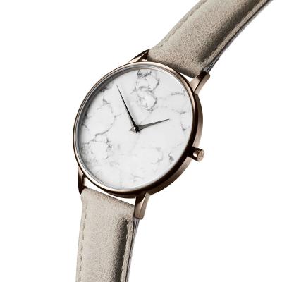 China 3 ATM Leather Womens Fashion Watch Pc20 SEIKO Female Quartz Watch for sale