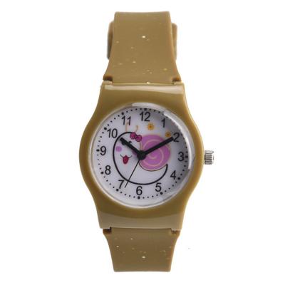 China Animal Kids Plastic Quartz Watch With Silicone Strap Quartz Movement for sale