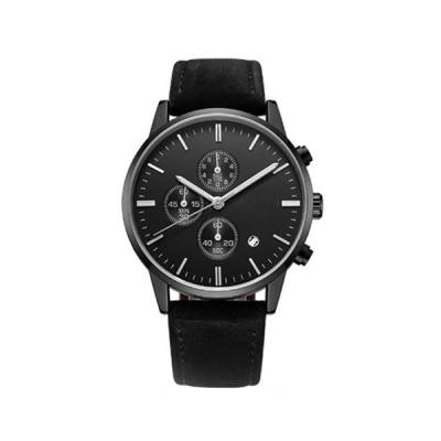 China 44mm Minimalist Waterproof Watch Quartz Chronograph Movement 3ATM Waterproof for sale