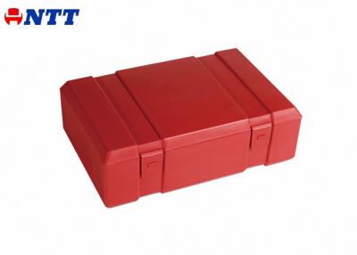 China DME Cold Runner Plastic Mold Makers End Cap Red Color Square Box Shape for sale