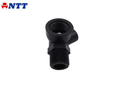 China Black Industrial Molds Delrin 570 Gf For Inner Outer Thread Pipe Coupling Hand Insert for sale