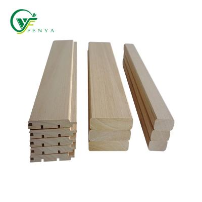 China Modern Cheap Price Solid Wood Abachi Sauna Panels Abachi Wood for sale