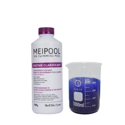 China Hotels Factory Direct Sales Swimming Pool Frement Free Foam Enzyme Clarifying Agent for sale