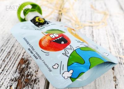 China Reusable Baby Food Spout Pouch Bag High Barrier Multi Colors Custom Printing for sale