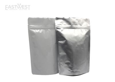 China Zip Lock Heat Seal Aluminum Foil Pouches , Foil Food Pouches For Spice / Snacks for sale