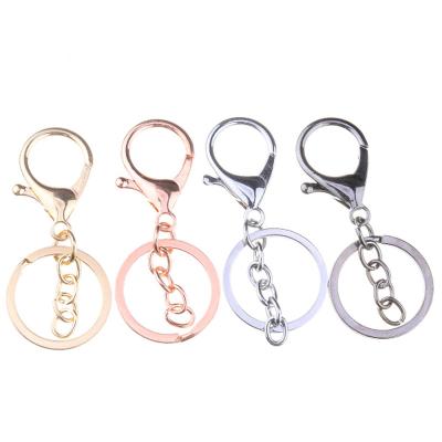 China DIY Jewelry Accessory High Quality Cabochon Base Chains DIY Matching Jewelry Making Cabochon Base Keychains for sale