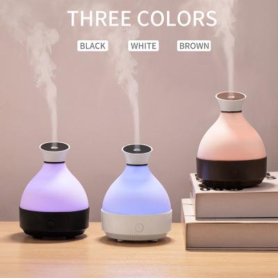 China New Design Mini Grain 150ml Usb Baby Car Nasal Smart Aromatherapy Essential Oil Aroma Diffuser Air Humidifier Wooden Wooden Aroma Diffuser for sale