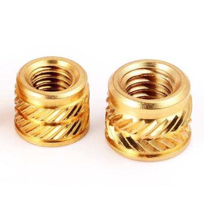 China Automotive Parts Car Universal Oem Custom Precision Metal Machining Service Small Knurled Insert Bronze Copper Brass Joint Component for sale