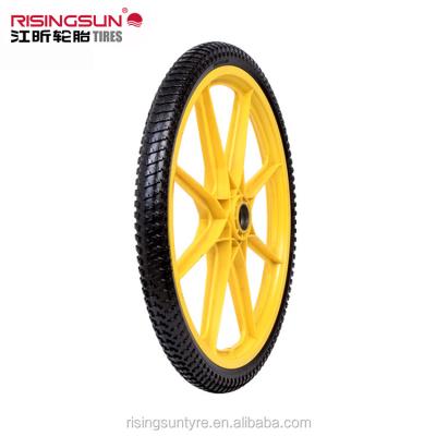 China Risingsun factory outlet 20 inch tire explosion-proof high quality rubber non-slip tires for shared bicycle for sale