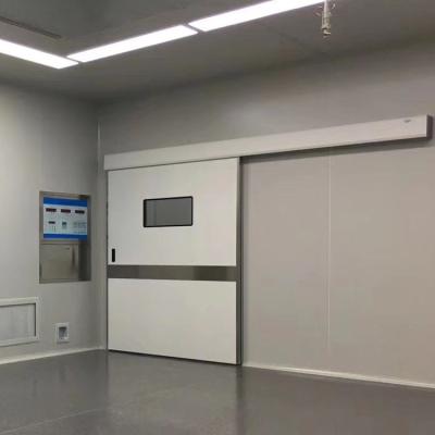 China Heat Insulation Hospital Leaf Door Airtight Single Door For Hospital Operating Room Air Clean Room Tight Door for sale