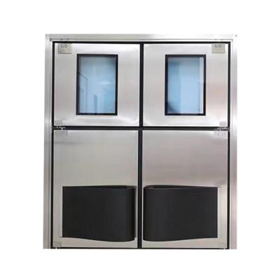 China Heat Insulation Restaurant Warehouse Traffic Swing Door Double Action Swing Door for sale