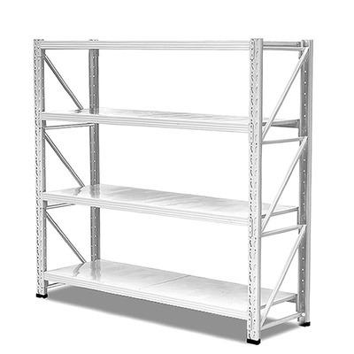 China Medium Duty Double Sided Metal Warehouse Shelves Tool Rack For Garage for sale