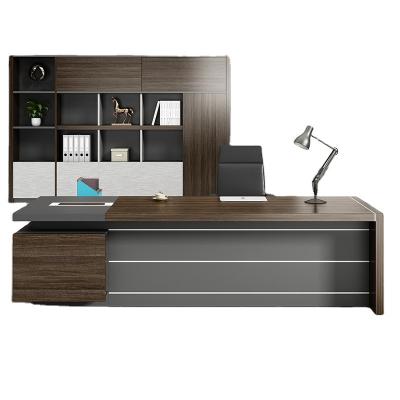 China Comfortable Popular Manager Boss Design Luxury Executive Desk for sale