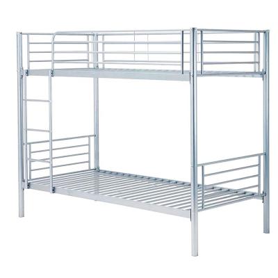 China Modern Design Popular Modern School Hotel Furniture Adult Metal Heavy Duty Steel Bunk Bed for sale