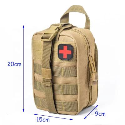 China QXMOVING Anti Theft Camouflage Outdoor Sport Survival Tactical Medical LOGO Kit Custom Waist Bag for sale