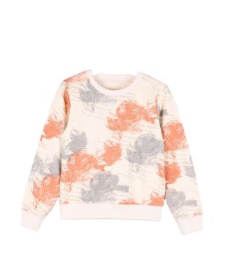 China Good Quality Frontier Boys Autumn Round Neck Sweater New Gradient Color Camouflage Army Green Sweater for sale