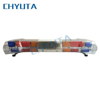 China Safety/ambulance/blue red amber led lightbar high quality warning emergency firefighting led luminous lightbar for police car patrol for sale