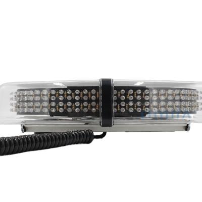 China Mini Emergency 240 LED Vehicle Security Amber Lightbar Flasher Light With Cigarette Plug For Emergency Vehicles Snow Tow Plow Service Truck for sale