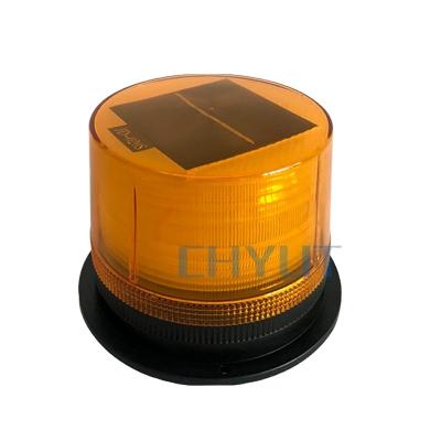 China Flash Amber Warning Light Flash Lamp Solar Cell Operated Warning Light Sign for Beacon Emergency Signal Warning Lightbar for sale