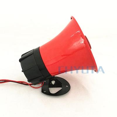 China Waterproof Car/Motorcycle/Electric Vehicle Hygiene Car Horn Speaker 115dB Auto Garbage Truck Horn 30W Red Warning Speaker for sale