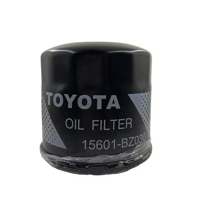 China Filter Paper + Iron 15601 Strong Filtering High Efficiency Spare Parts Auto Engine Oil Filter bz030 for sale