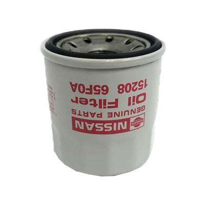 China Wholesale Price Car Engine Oil Filter Paper Filter 15208-65f00 For Nissan Machine Oil Filter for sale