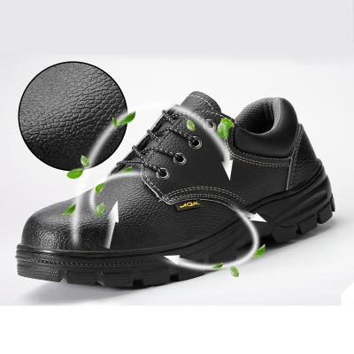 China Full Grain Leather Waterproof Safety Shoes First Seat Nubuck Safety Shoes 100% Leather Safety Shoes for sale