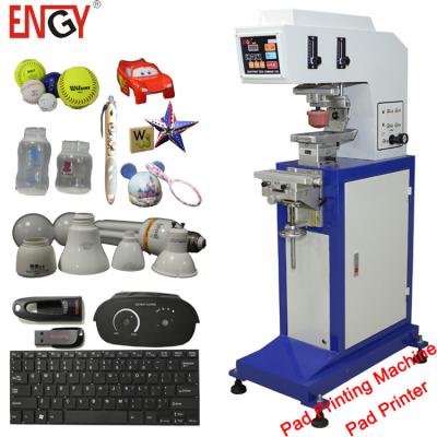 China Printing shops high quality tampografia single color recessed inkwell system pad open printing machine for toys/etc/pen/bottle for sale