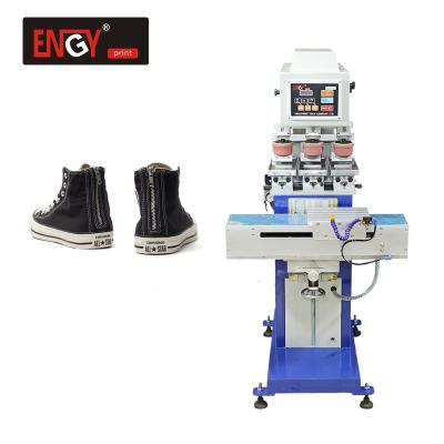 China 2019 stores new 3 color pad printer independent shoe heel printing/high quality printing machine for sale