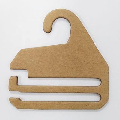 China FSC Eco Friendly Wholesale Price Recycled Cardboard Ties Paper Hangers For Packaging for sale