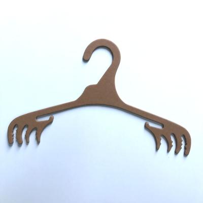 China Thin Durable Paper Cardboard Bikini Hangers For Shown In Stores for sale