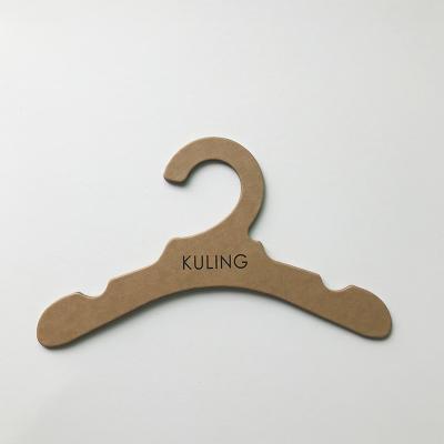 China Eco - Friendly Kids Top Hangers Cardboard Paper T - Shirt Hangers for sale