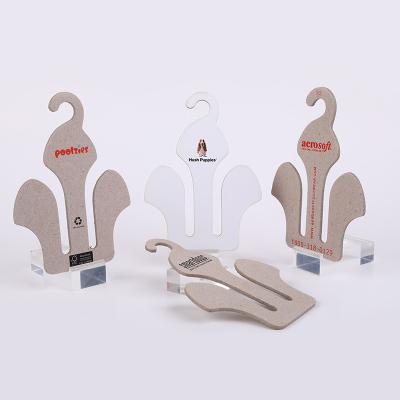 China Eco - Friendly Cardboard Green Hangers For Slippers / Sandals / Flip Flops for sale