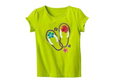 China Fashion Kids Half Sleeve Tee Shirts 180 Grams Sgs / Cna / Cma Certification for sale