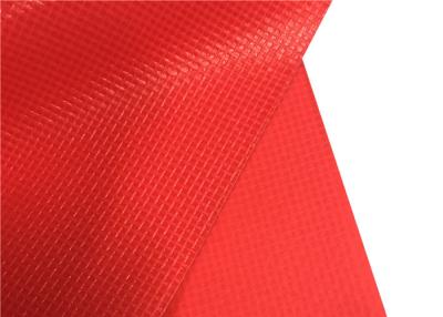 China Pvc Red Polyester Oxford Fabric 20*20 Density Apply To Shoes Textile / Industry for sale